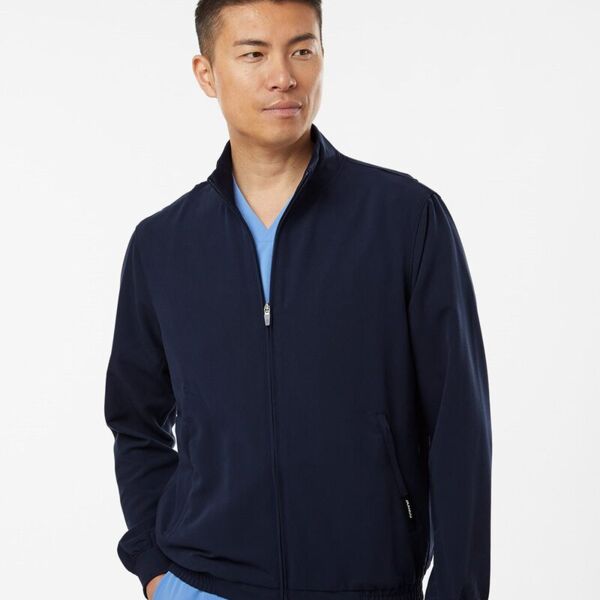 Wolfe Everyday Full-Zip 6-Pocket Scrub Jacket Thumbnail