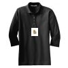 Ladies Silk Touch™ 3/4 Sleeve Polo Thumbnail